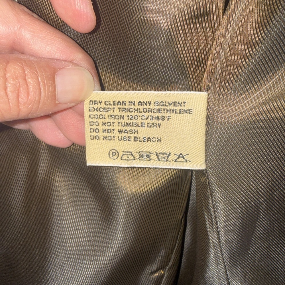 Jos. A. Bank Linen Silk Wool Blend Blazer Medium Beige Excellent Condition - Picture 12 of 12